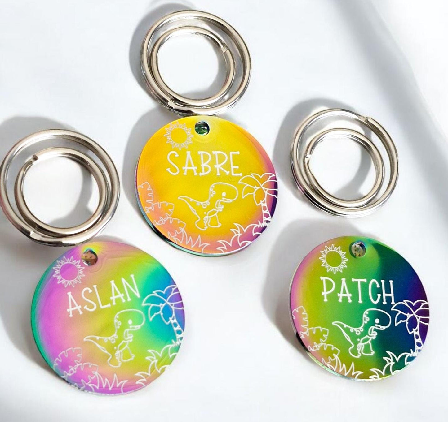 Black Stainless Steel custom pet ID tag, Dog tag, cat tag, Laser engraved.