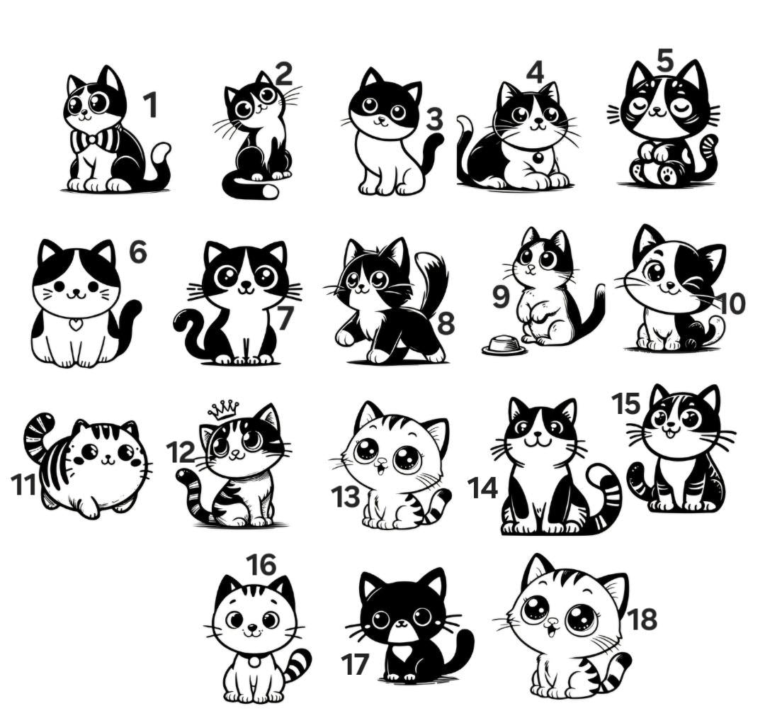 Custom slide on NO JINGLE Cat ID tag. Laser engraved. Cat tag. Custom text