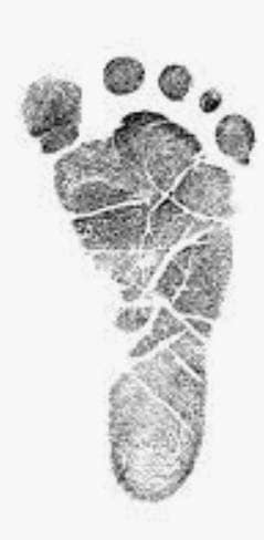 Actual handprint,  footprint or fingerprint keyring. From any photo.