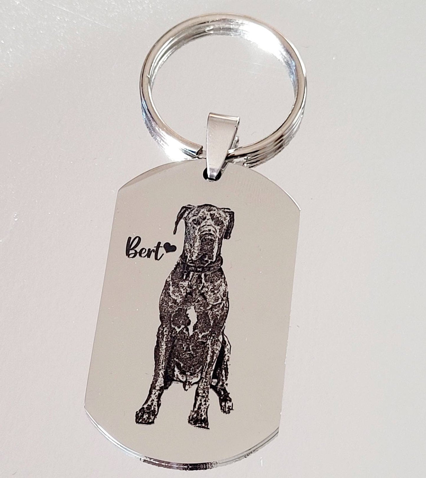 Actual photo keyring, from any photo. Dogs, cats, horses, humans