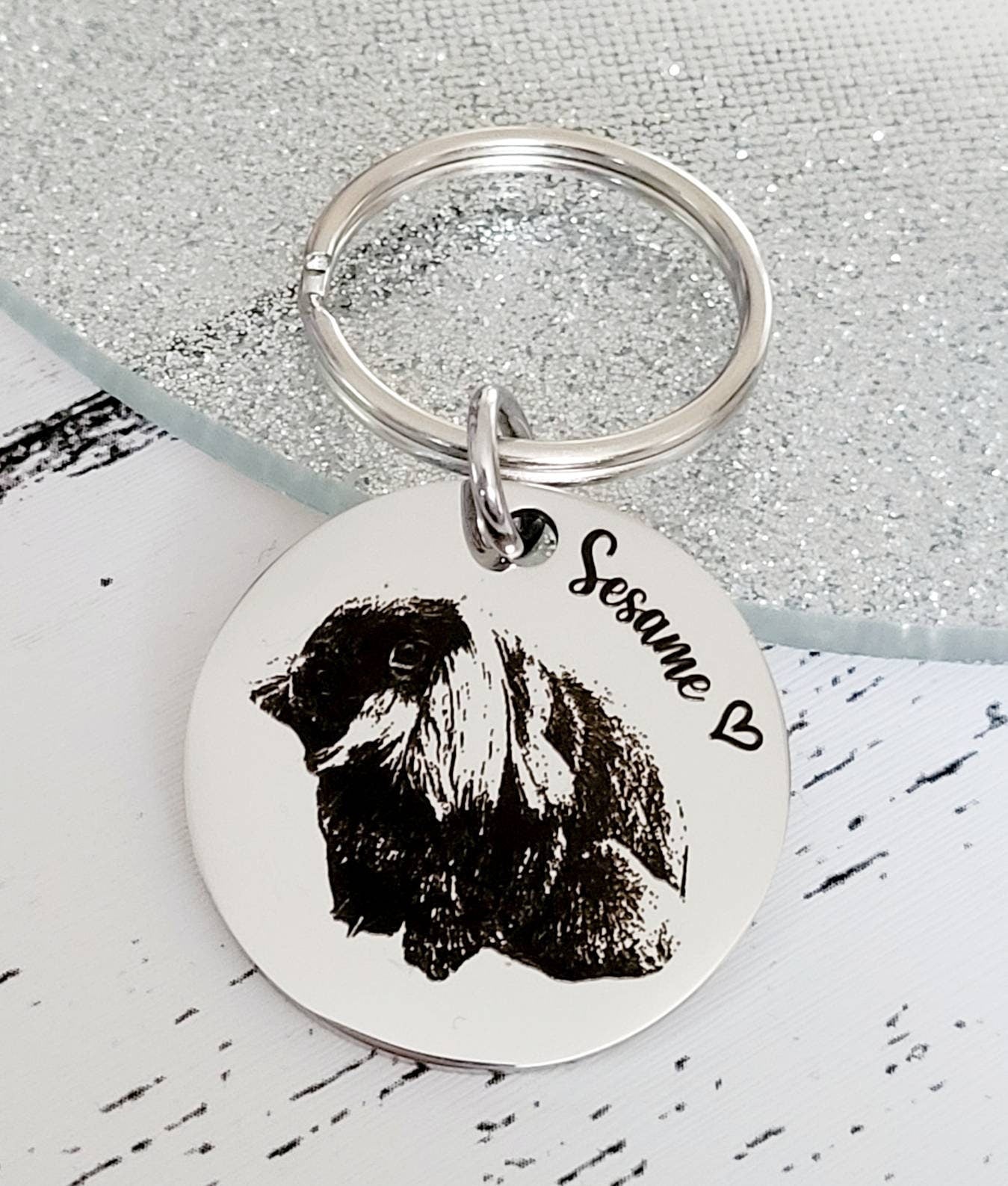 Actual photo keyring, Children, family gift for mum, dad, any member of the family.