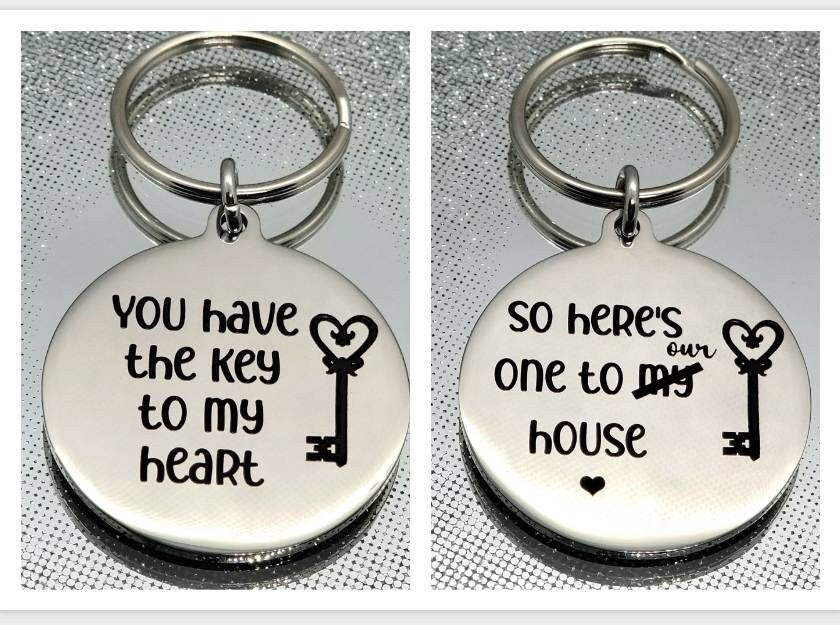 Key to my house keyring.