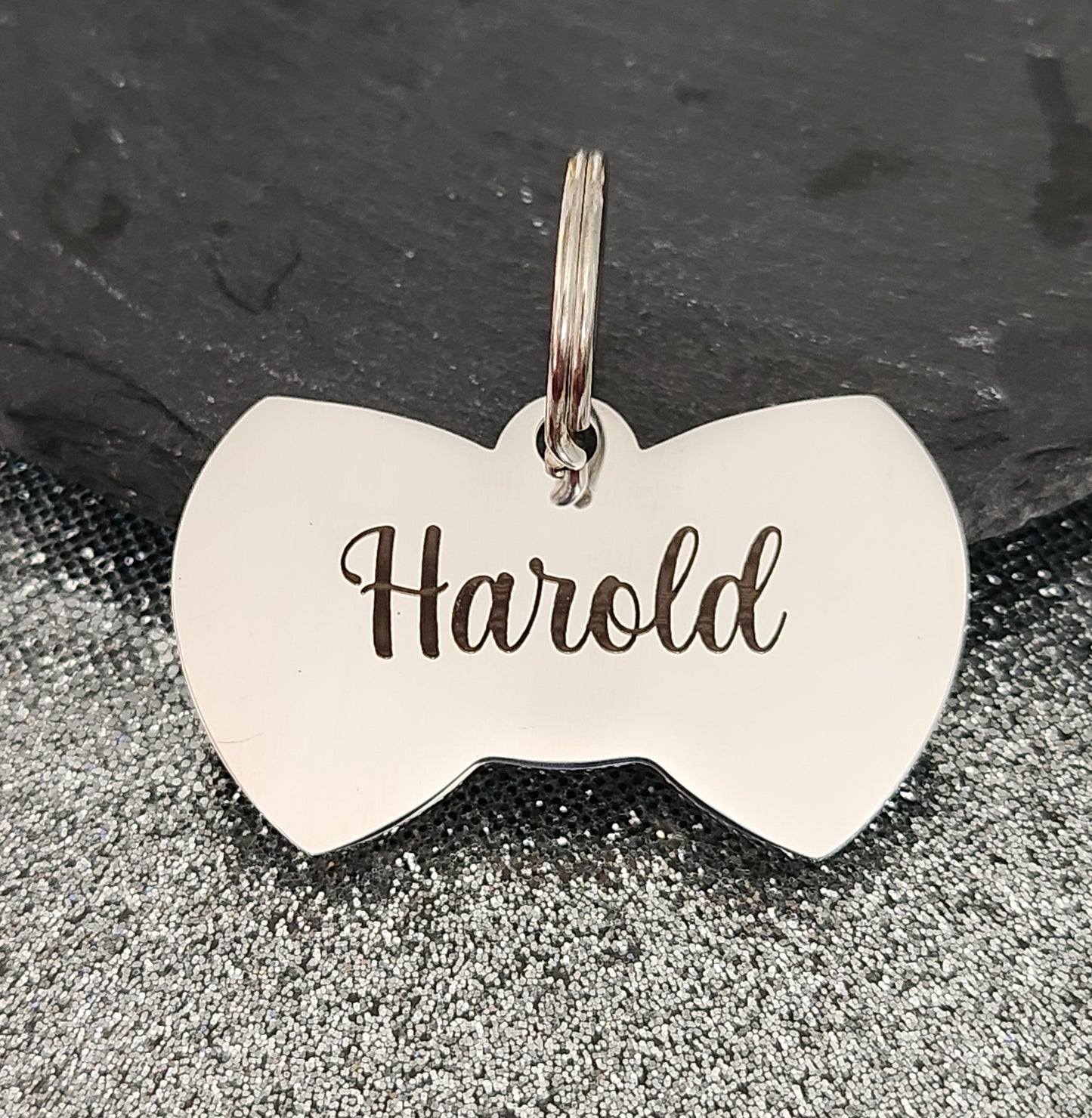 Dog or Cat ID tag , engraved, lots of fonts to choose from.