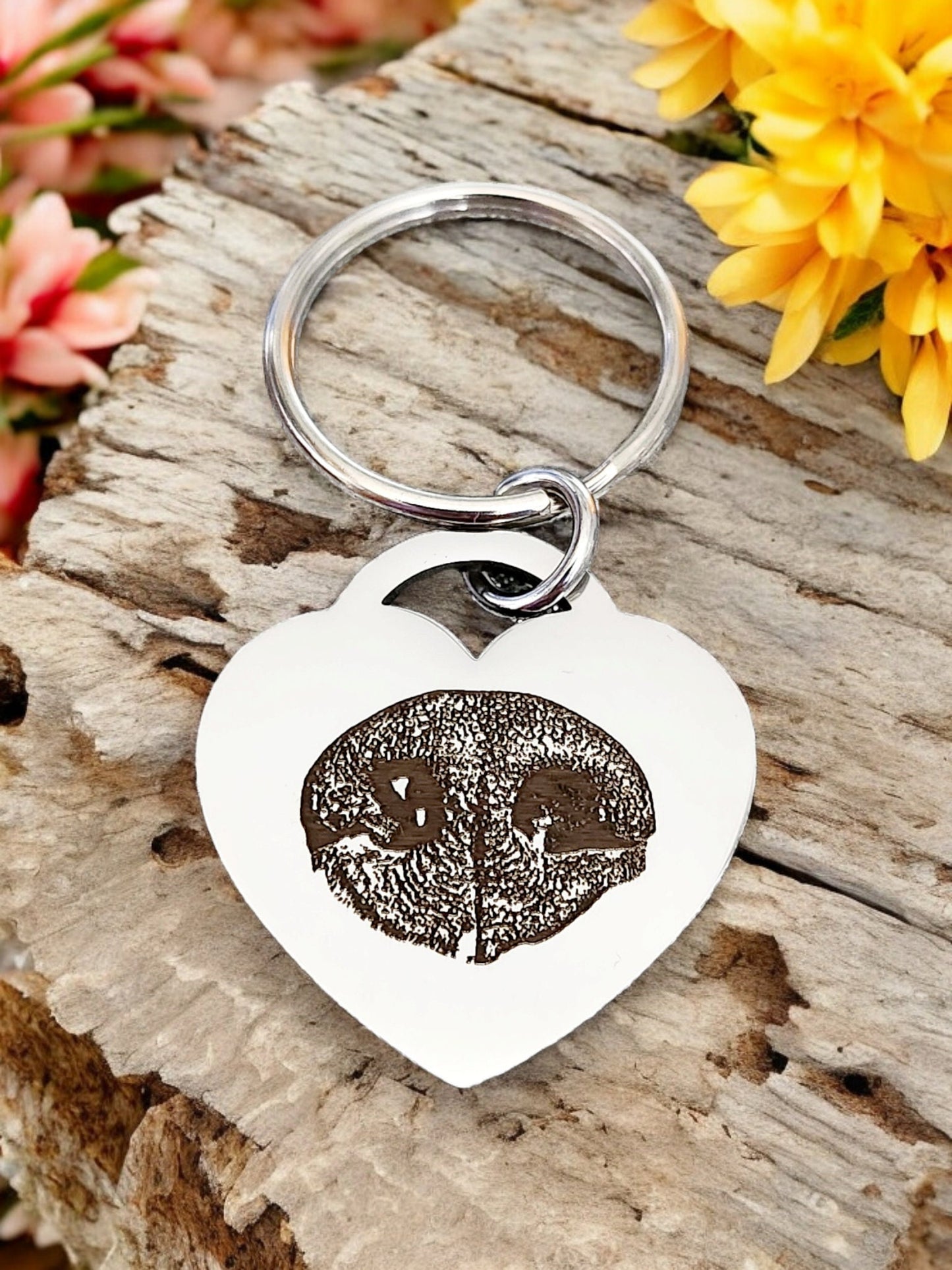 Nose print keyring or necklace.