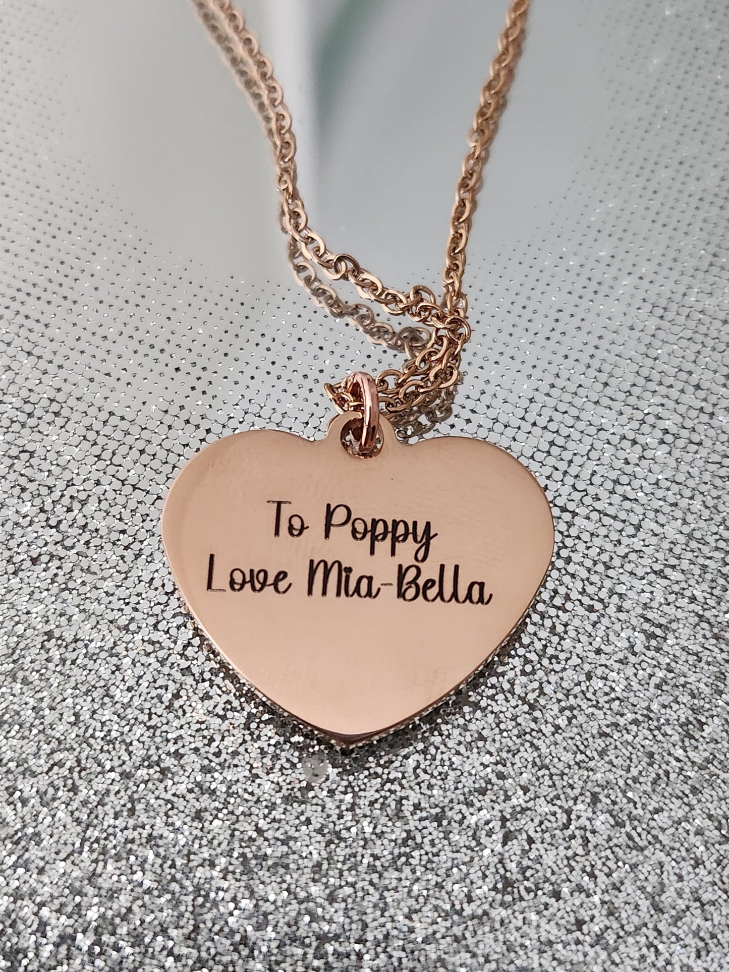 Horse or pony photo 20mm pendant and necklace with gift box. Engraved from any clear image. Silver,  Rose Gold or Gold.