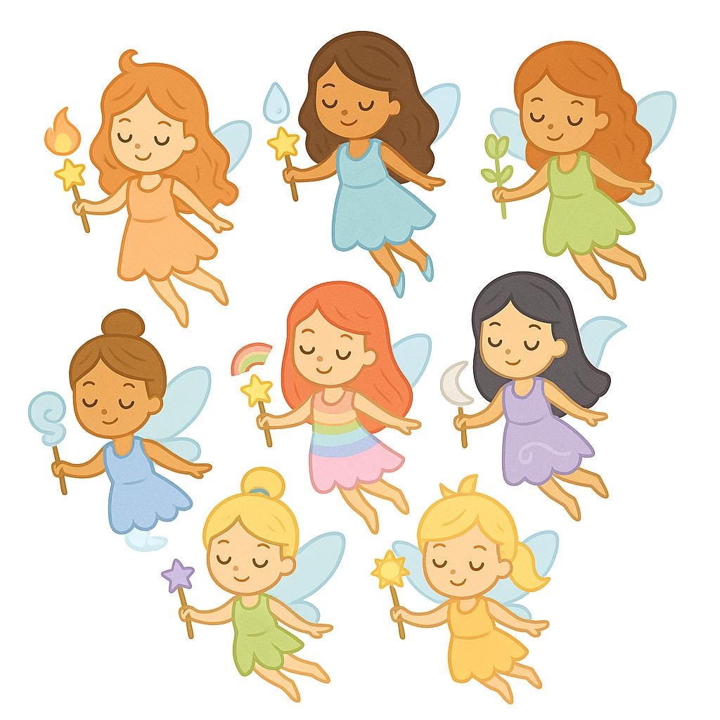 Personalised Fairy Princess Jewellery Case – Pink Faux Leather Jewellery Box with Custom Design, Gift for Girls, Birthday or Christmas Prese