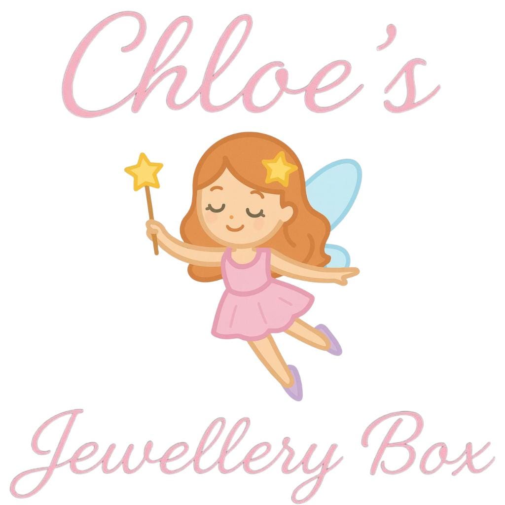 Personalised Fairy Princess Jewellery Case – Pink Faux Leather Jewellery Box with Custom Design, Gift for Girls, Birthday or Christmas Prese