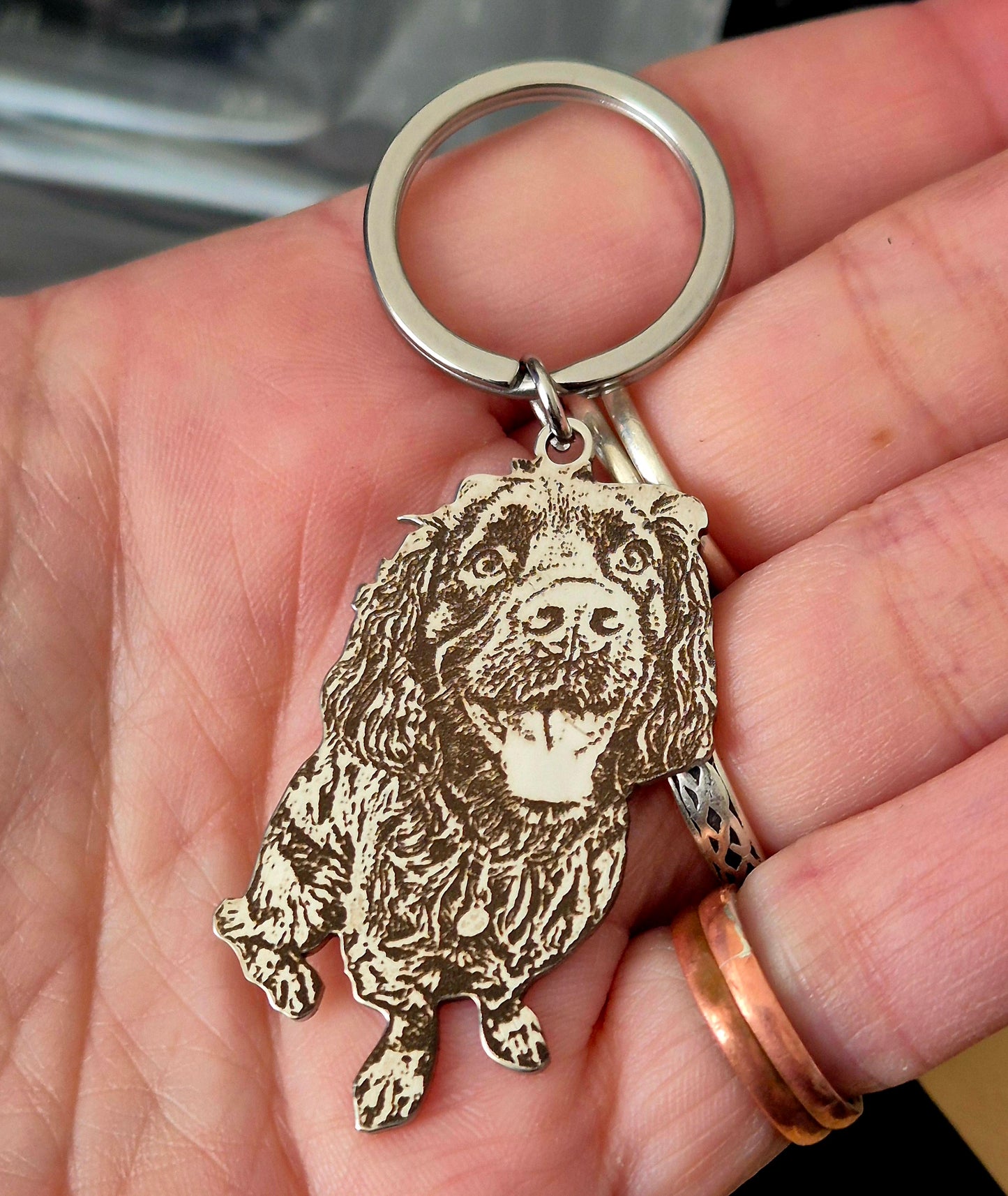 Personalised Stainless Steel Photo Cut-Out | Custom Pet, Portrait & Vehicle Keepsake | Engraved Photo Charm