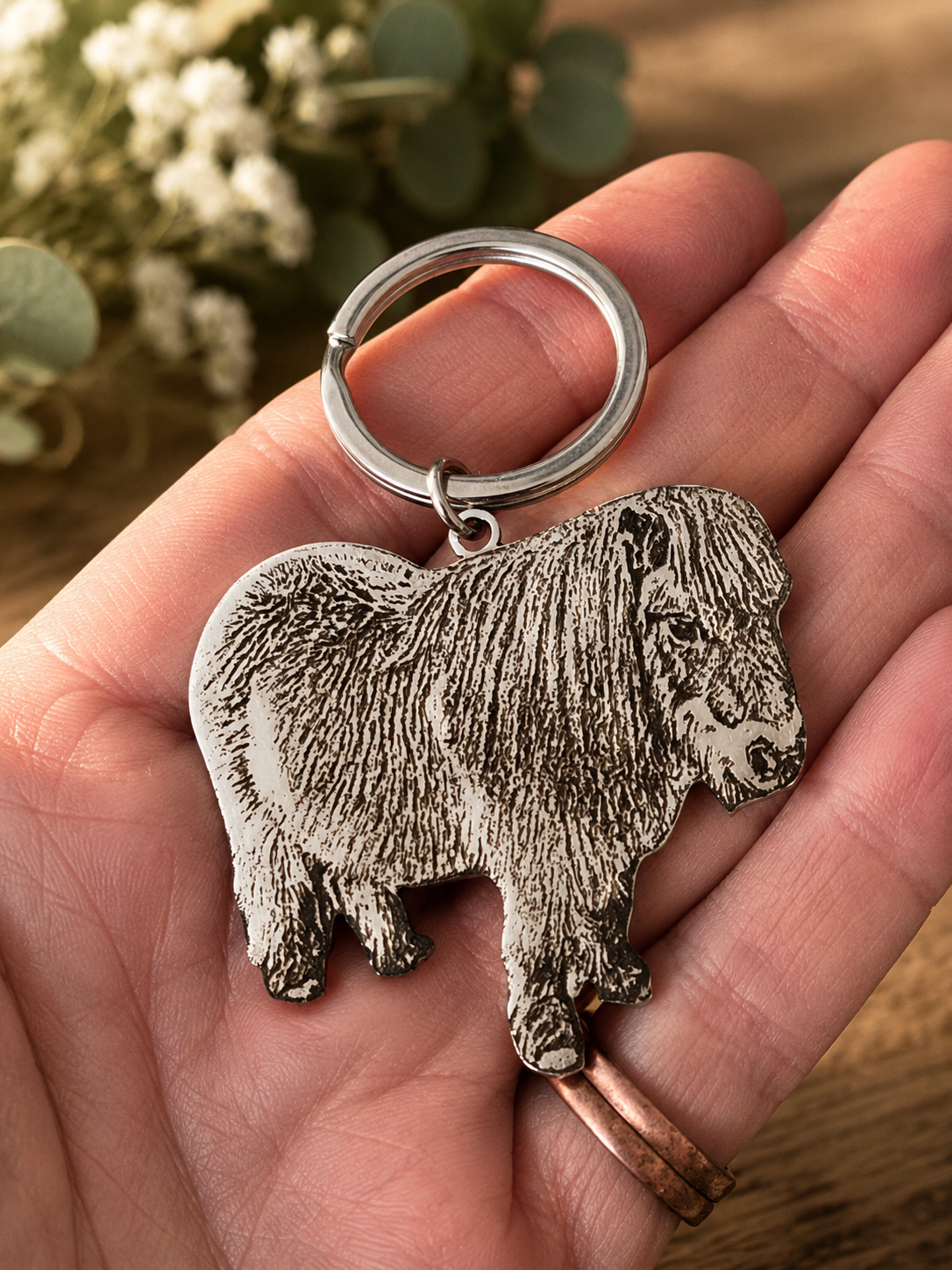 Personalised Stainless Steel Photo Cut-Out | Custom Pet, Portrait & Vehicle Keepsake | Engraved Photo Charm
