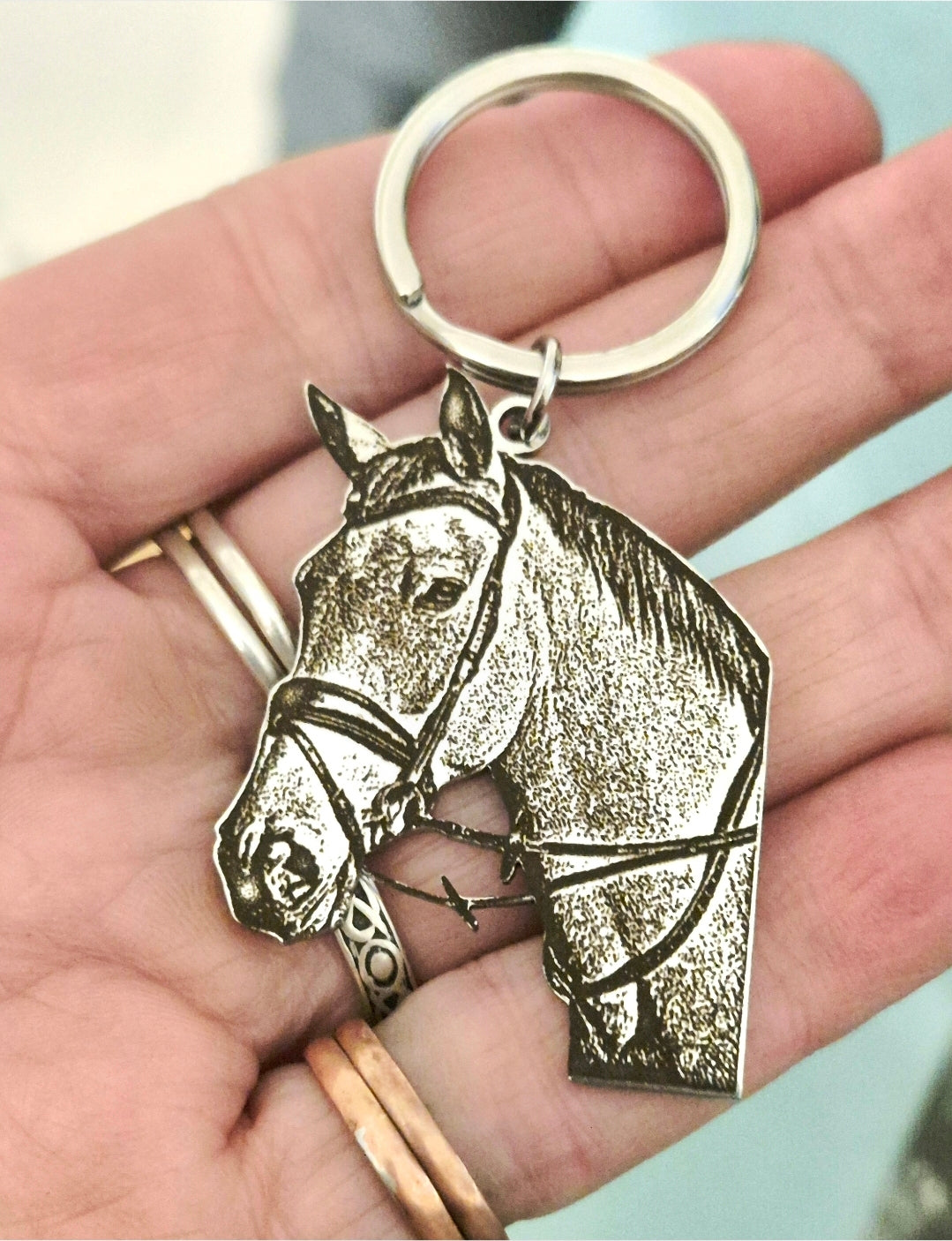 Personalised Stainless Steel Photo Cut-Out | Custom Pet, Portrait & Vehicle Keepsake | Engraved Photo Charm