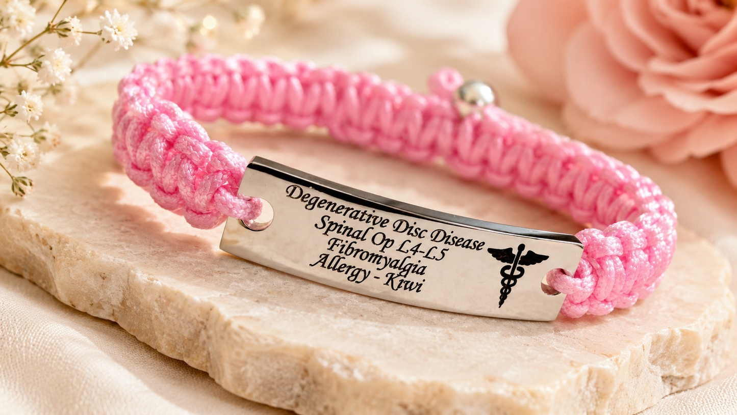 Adjustable unisex personalised adjustable bracelet,  any text can be engraved.