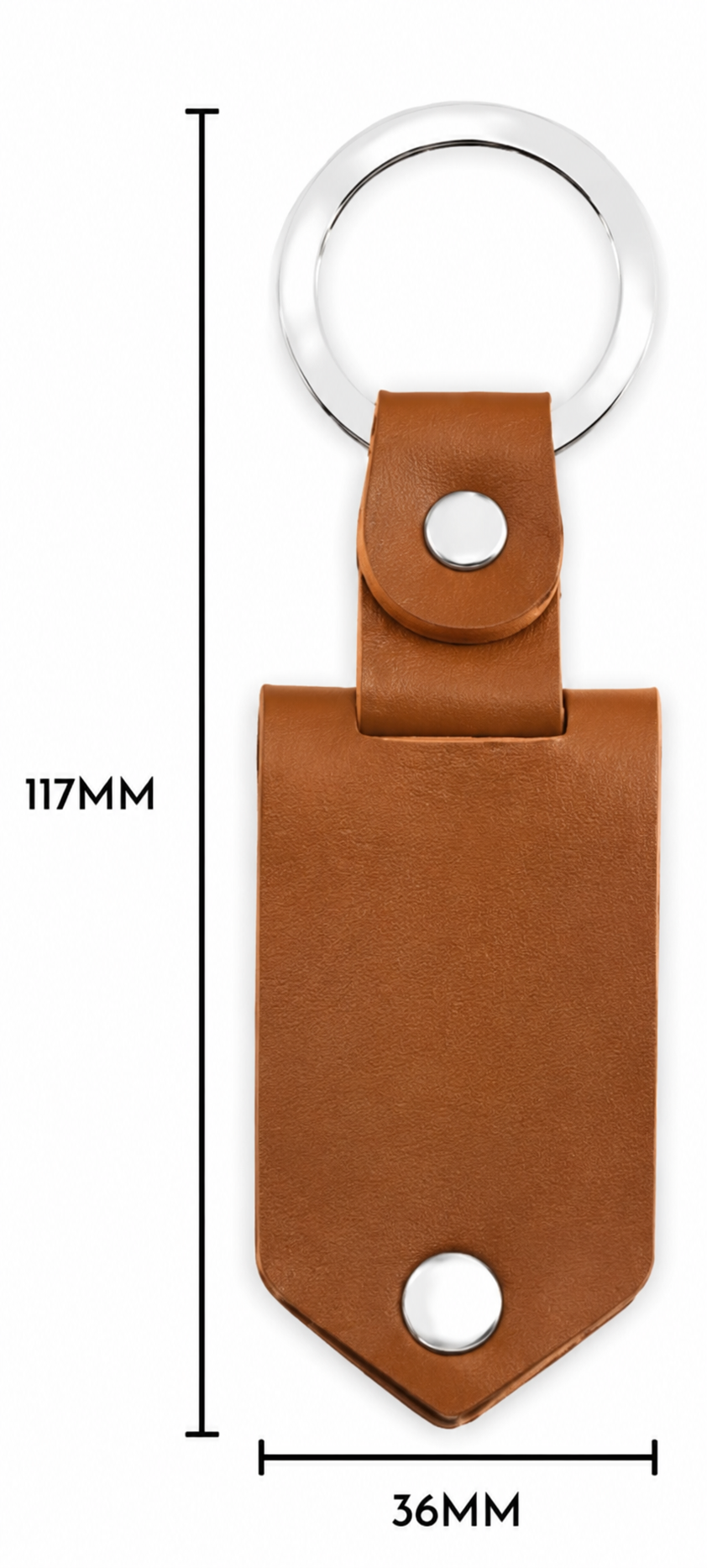 Personalised Photo Cut-Out Keyring in Leather Case | Custom Pet, Vehicle & Portrait Keyring | Engraved Keepsake Gift