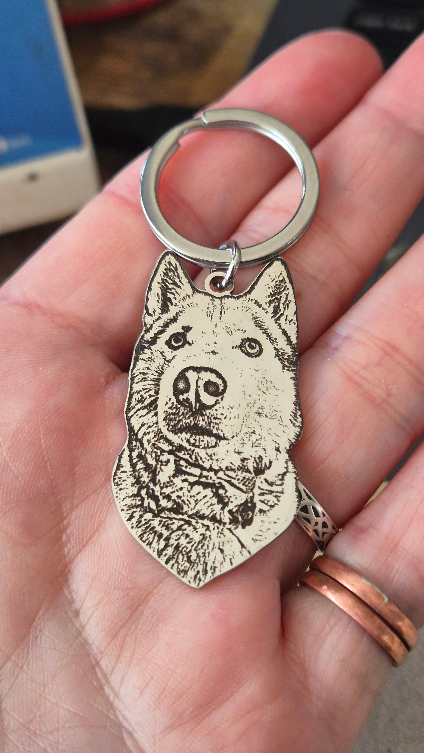 Personalised Stainless Steel Photo Cut-Out | Custom Pet, Portrait & Vehicle Keepsake | Engraved Photo Charm