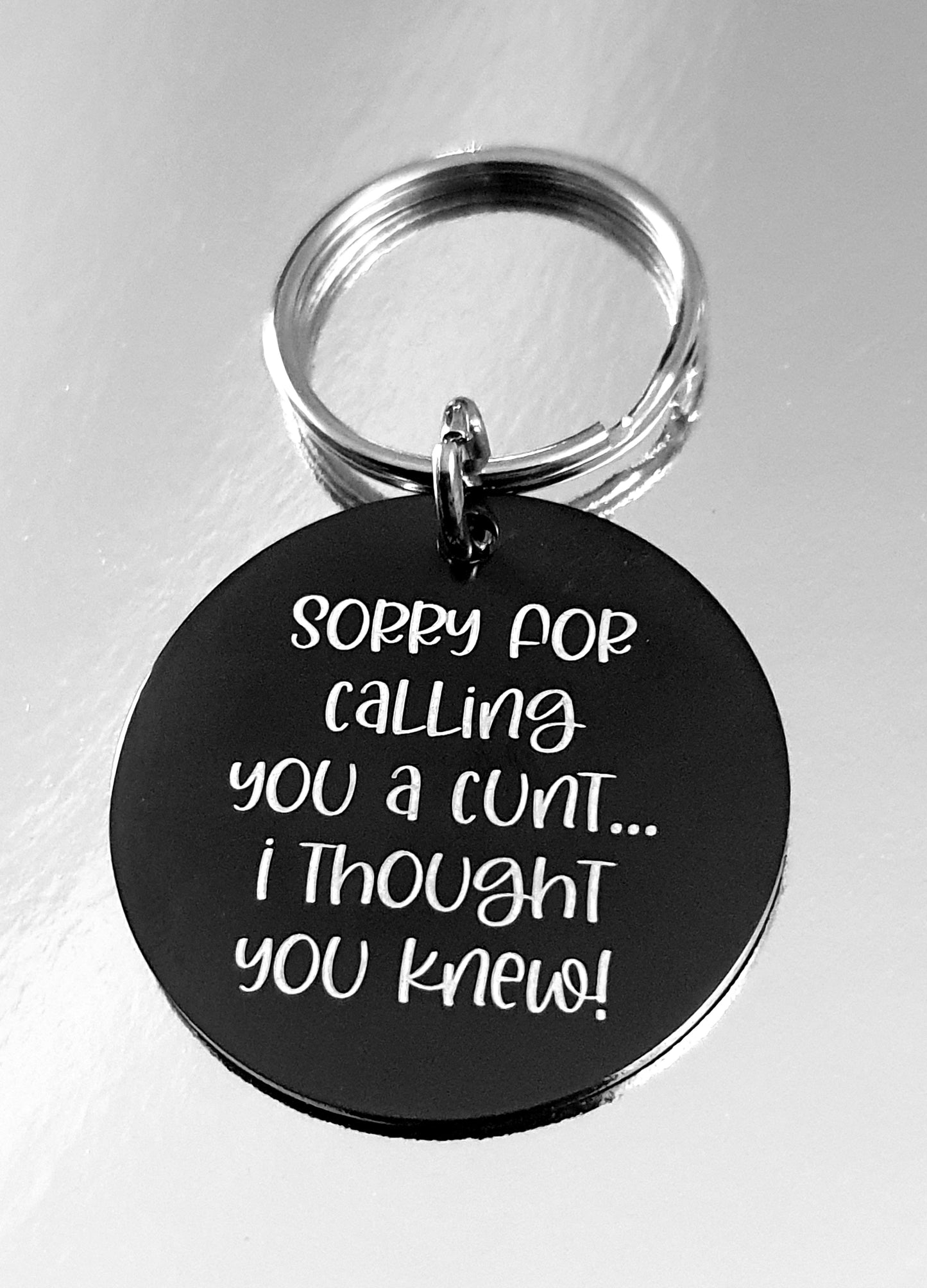 Profanity keyring