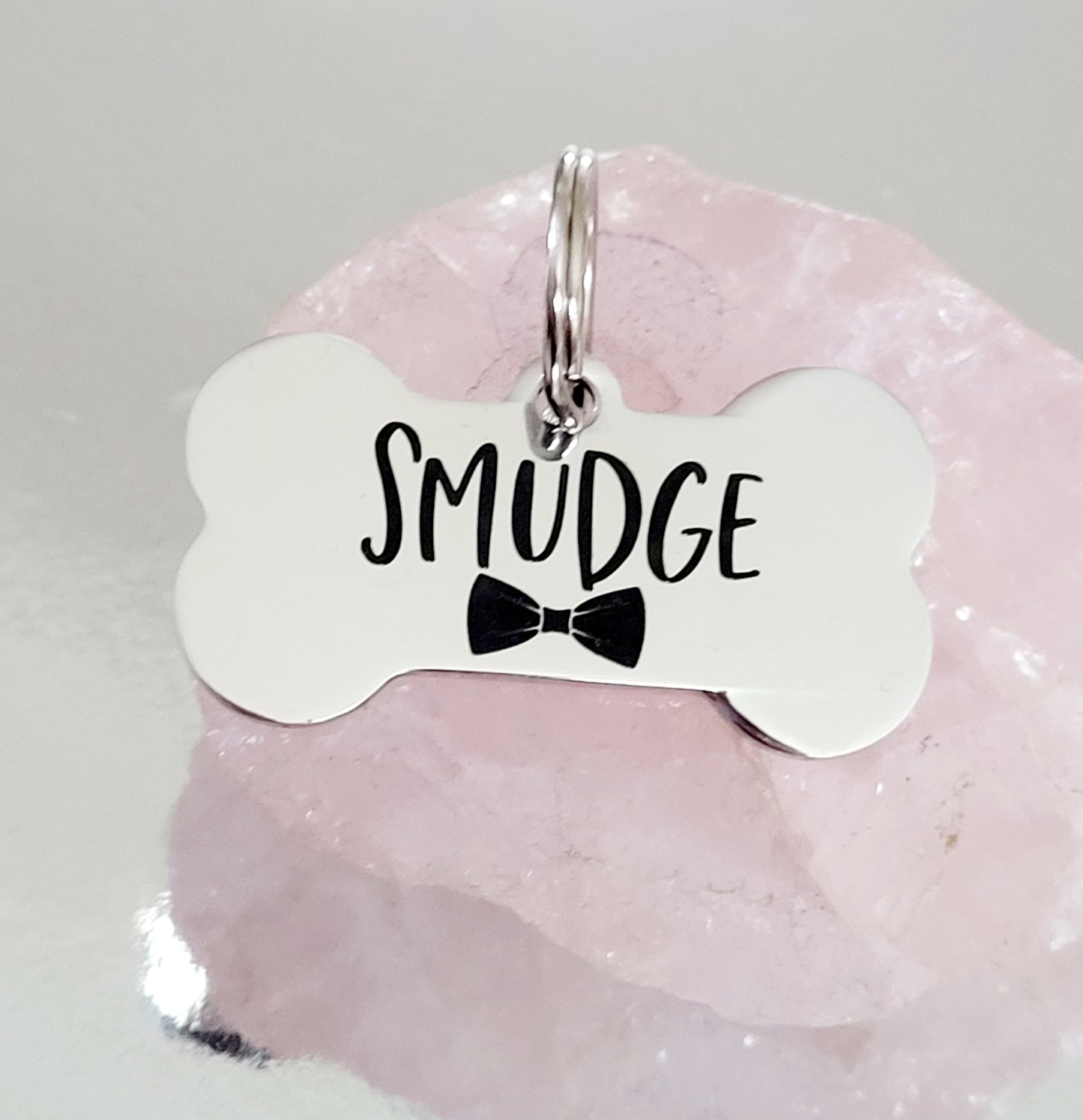 Bowtie design bone ID Tag
