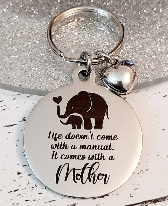 Mothers day keyring,  Can be personalised, Includes gift box.
