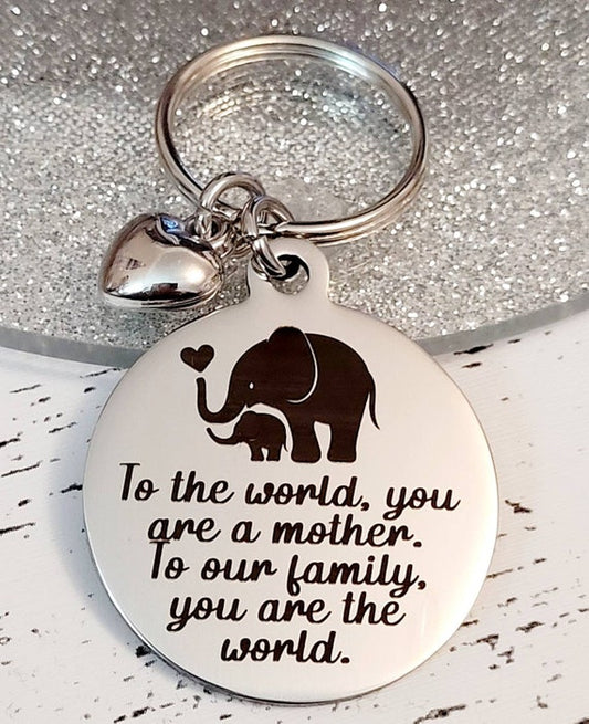 Mothers day keyring,  Can be personalisedx.