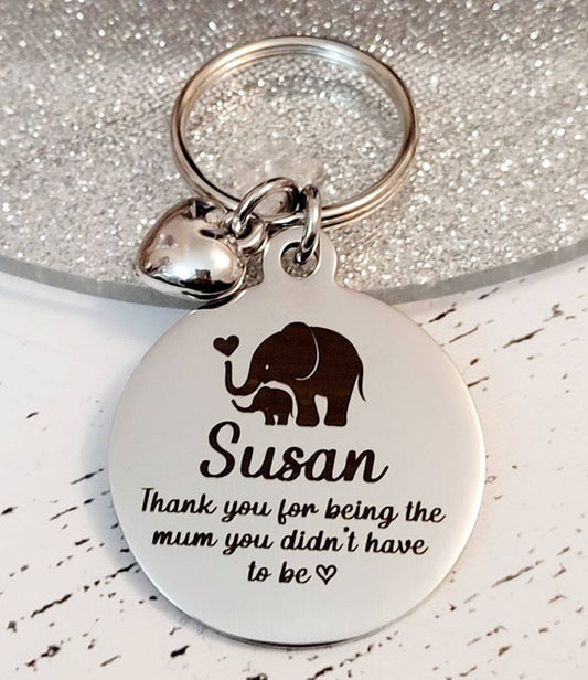 Mothers day keyring,  Can be personalised, Includes gift box.